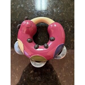 MyBToys Battat Musical Toy Instrument Tambourine Caterpillar Bug Baby Toy Infant